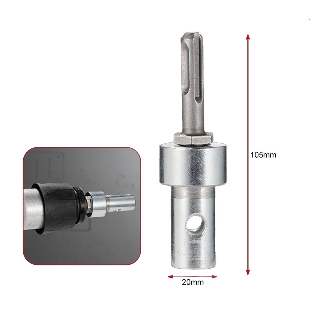 Construction Projects Adapter 80*19.6mm Drill Bit Adapter Reliable Materials Secure And Stable Connection Effortless Conversion