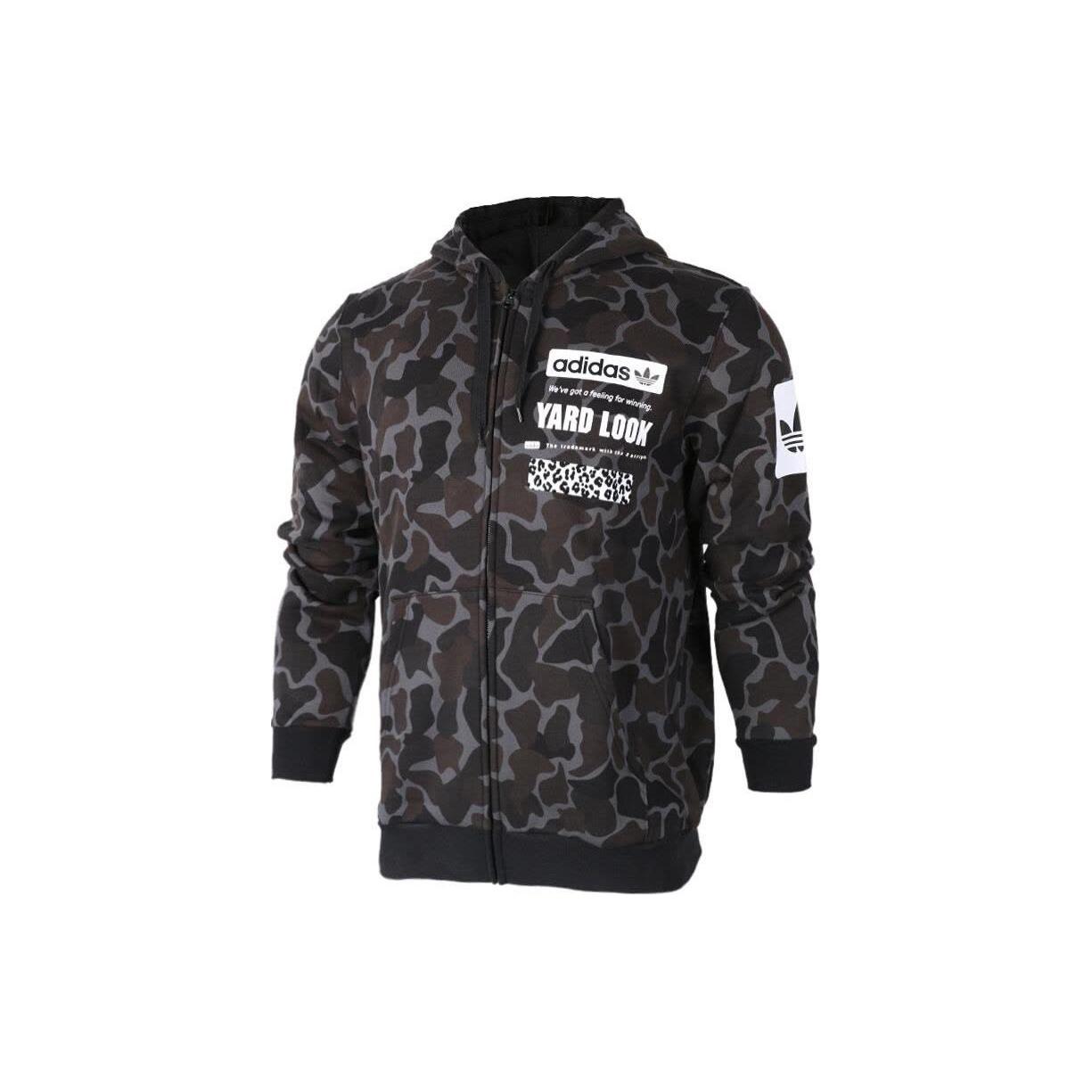 Adidas Originals Trefoil Jackets & Coats Men s Black BS2040- S