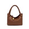 Woven Shoulder Bag for Women Crossbody Tote Bag for Women Small Handbag Vegan Leather Purse Tote Handbag Hobo Bag