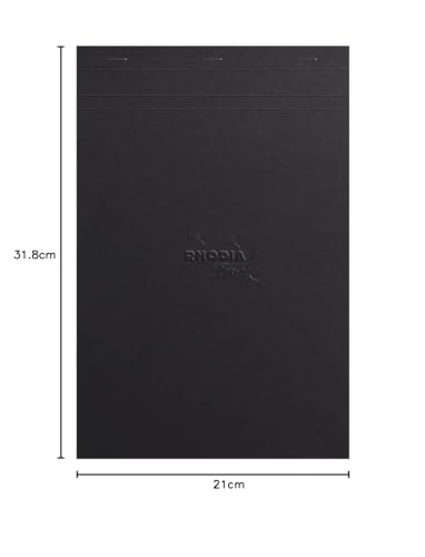 Rhodia Touch Sketchbook Drawing Paper, Maya Pad Gray A4+ (Gray Paper, Plain, 120g, 50 sheets) RHODIA Touch cf116108