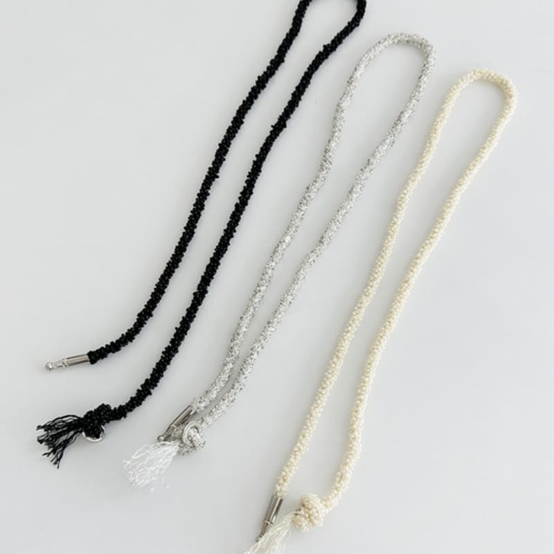 August Harmony Coral Reef Beads Tie / 3color