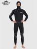 Men's 3MM Plus Velvet Warm Long Sleeve Diving & Fishing Wetsuit