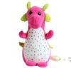 Fruit Macaroon Dragon Plush Toys Dinosaur Stuffed Doll Decoration Gift 20cm