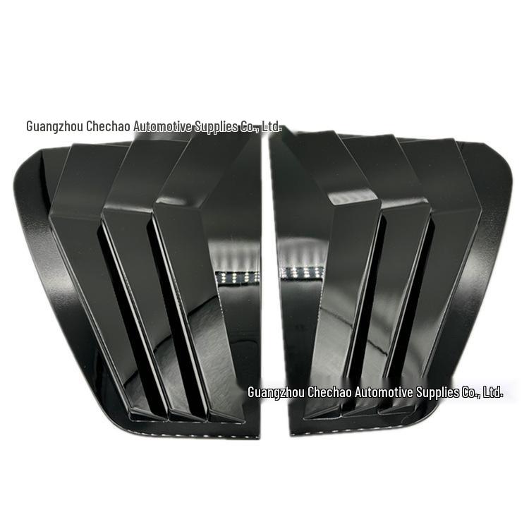 Volkswagen Golf 7 2013-2020 Rear Quarter Window Louvers, Mustang Style Decorative Exterior