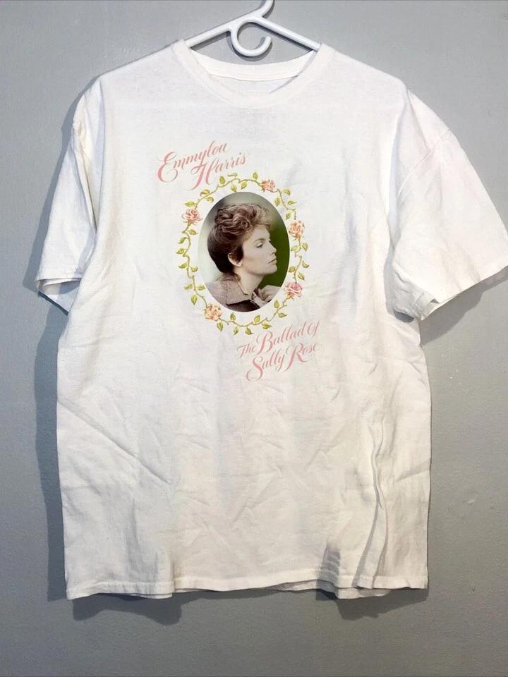 

Emmylou Harris The Ballad Of Sally Rose Unisex Cotton T-shirt UU1081 S