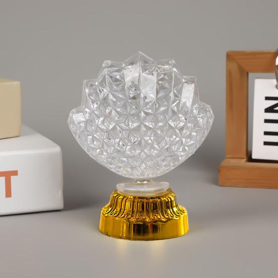 Rechargeable Night Light Stepless Dimmable Touch Lamp with USB Port Moon Star Heart Shape Bedside Lamp