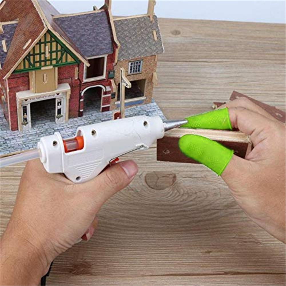 Heat Resistant Thimble Anti-cut Finger Cover Cooking Kitchen Tool Finger Sleeves Finger Protector