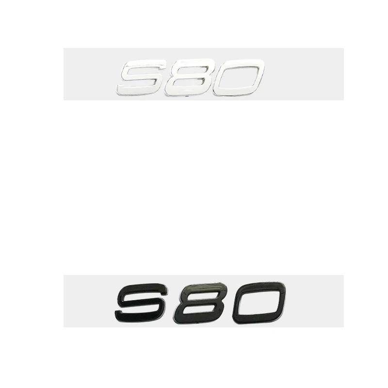 vzpgl9 Volvo Car Trunk Letter Logo Emblem 3D ABS Badge Sticker for XC40 XC60 XC90 S40 S60 S80 V40L V60L V80L AWD T4 T5 T6 T8 D3 D4 D5