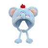 Korean Style Ear Protection Hat Cartoon Plush Pullover Hats Plush Earmuffs Cap  Cycling Riding