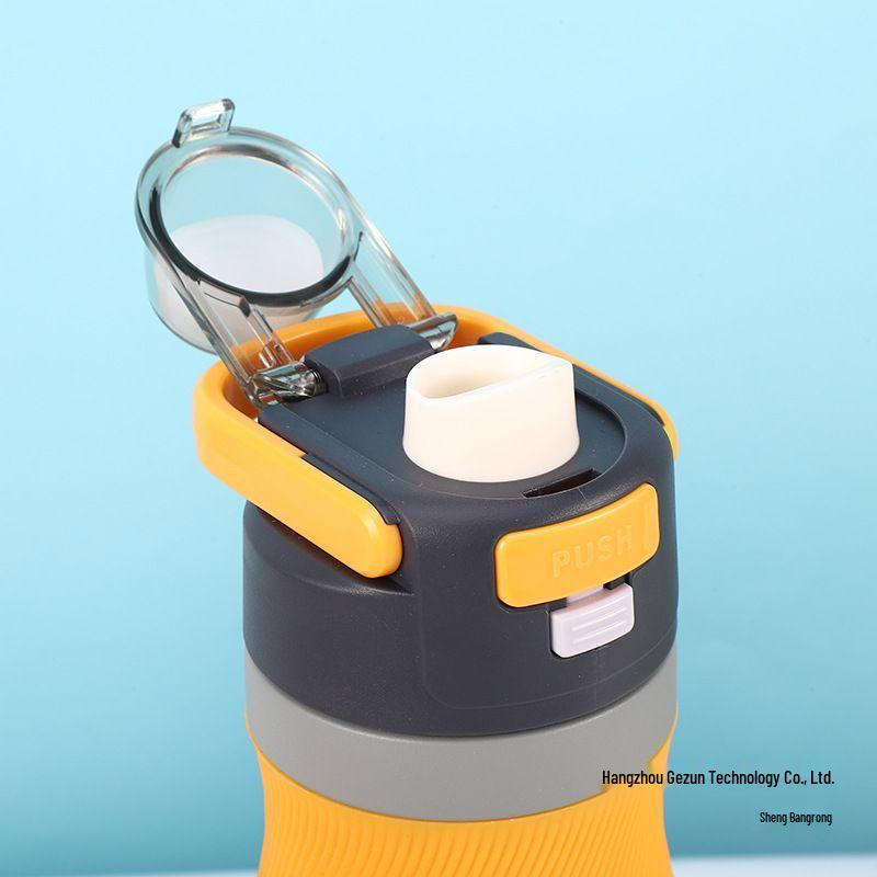 High-Capacity Portable Insulated Stainless Steel Travel Mug with Handle