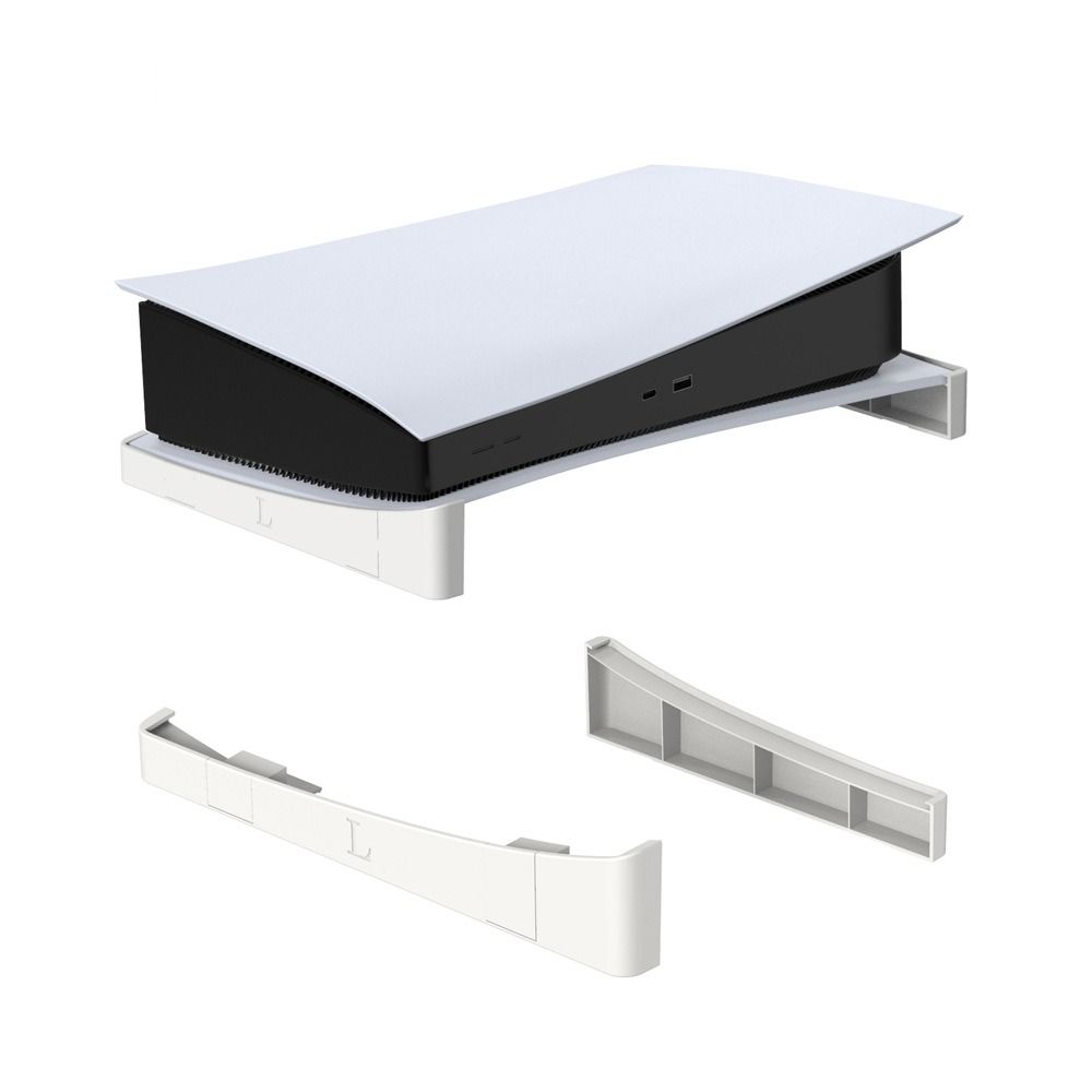 

New Non-slip Holder Display Dock Bracket Stand Holder Support Host Console Horizontal Base білий