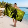 Large Beach TowelPredator Soft Absorbent Towel Beach Bath Home Use