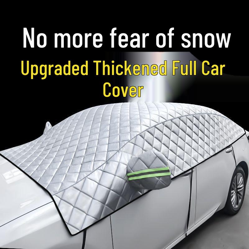 Trumpchi GS5 All-Weather Half Car Cover: Anti-Freeze, Thickened, Snow and Dust Protection, Universal Fit.