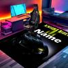 Custom Name Personalized Knight Rider Print Carpet, Versatile Home Decor Rug, for Playroom, Apartment, Balcony, Entryway, Hallway Gift