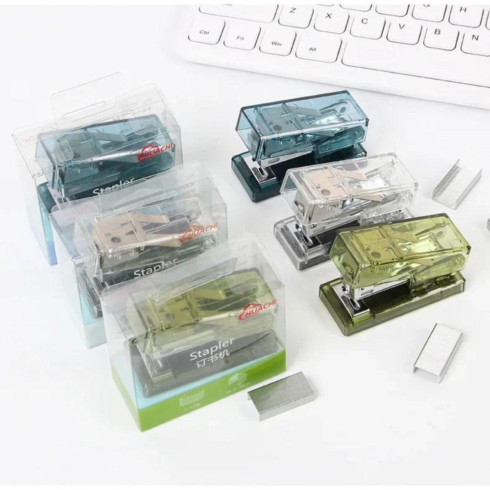 Mini Binding Tools Stationery Mini Stapler Set Kawaii Stapler