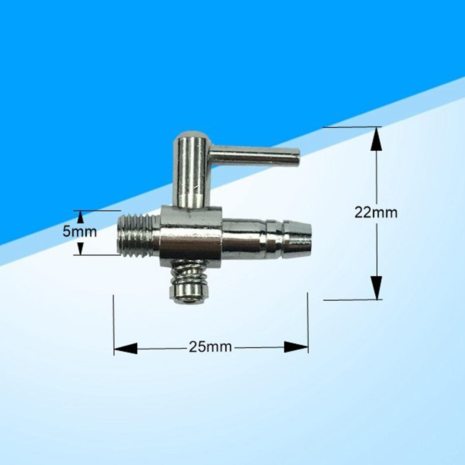

1 2 3 4 5-ходовой аквариумный воздушный разветвитель, клапан, распределитель потока для воздушного насоса аквариума, клапан для насоса, кран, рычажный переключатель управления 2pcs