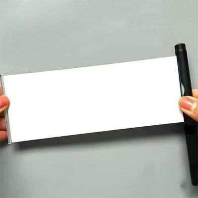 Exams and Notes Retractable Invisible Pen Secret Information Educational Pull Paper Pen Neutral Pen Black Notes Paper Pen