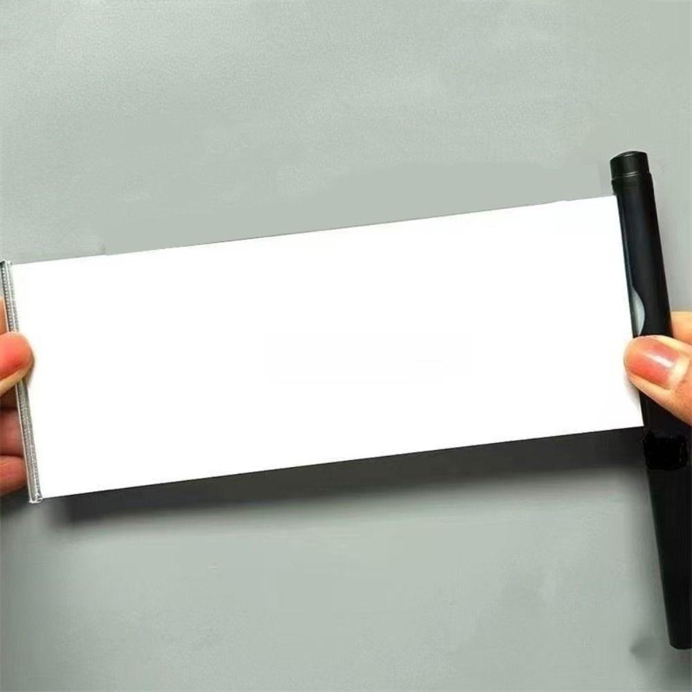 Exams and Notes Retractable Invisible Pen Educational Neutral Pen Pull Paper Pen Secret Information Black Notes Paper Pen