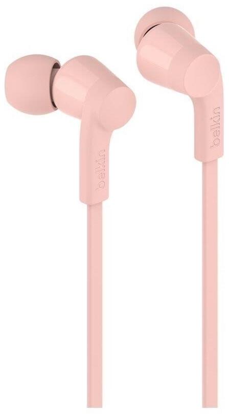 Наушники Belkin Rockstar USB-C розовый