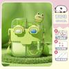 GIAVOS Large Capacity Portable Plastic Cup High Appearance Level Split Storage Cup Children's Water Cup Students with Straw Cup
