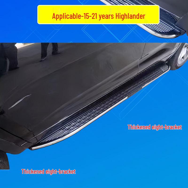 Highlander Side Steps & Foot Pedals for 2015, 2018, 2021 Models