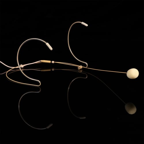 Mobestech Headset Microphone Wired Headphones Microphone Condenser Vocal for Voice Amplifier Color Head-Mounted Headset