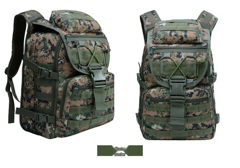 X7 Tactical Waterproof Men's Hiking Backpack - Outdoor Travel & Camping Double Shoulder Bag