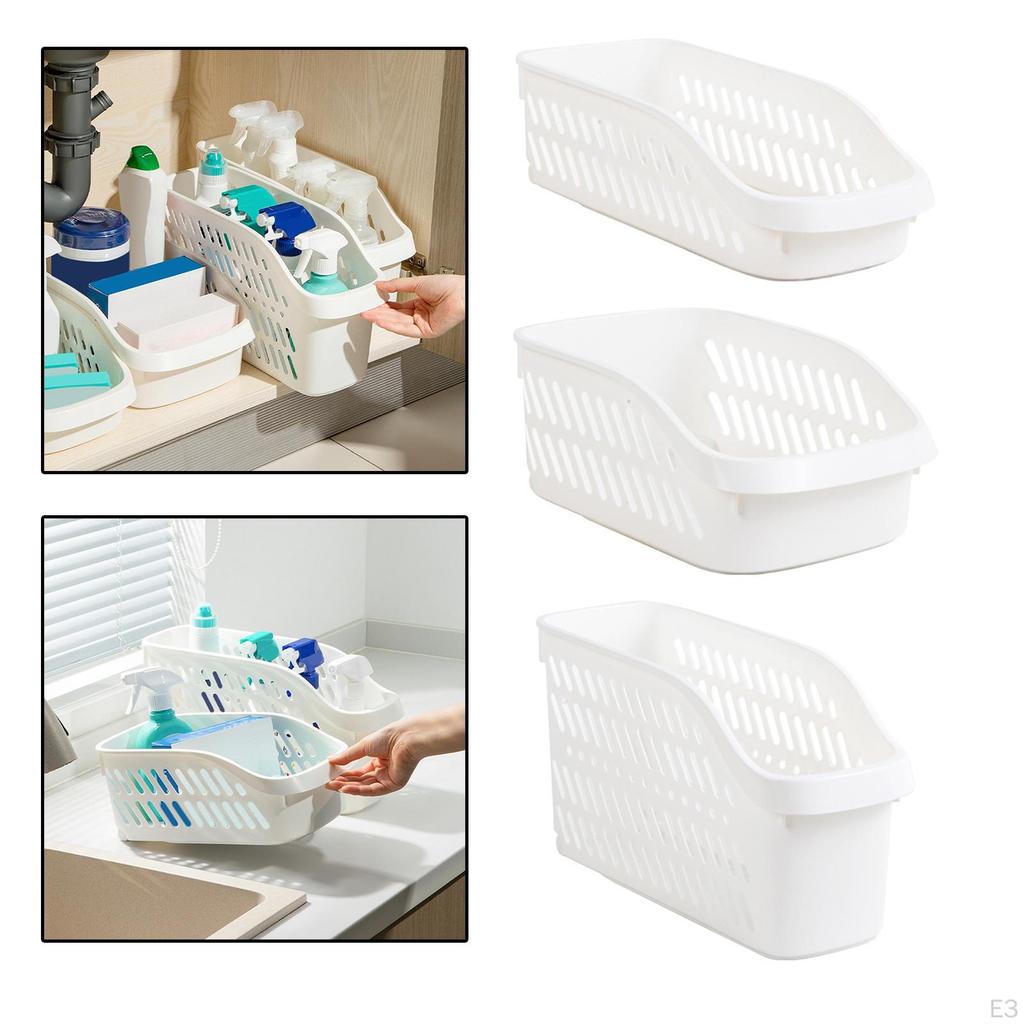 Schreibtischregale Kleine Behälter HohlDesign mit Rollen für Schrank Badezimmer