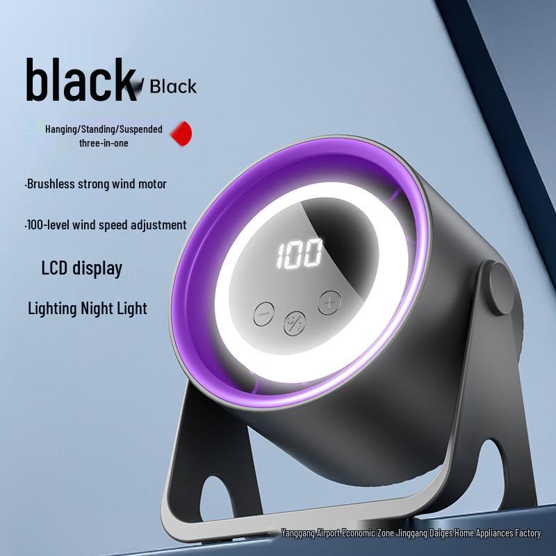 

USB Bladeless Mini Fan for Desktop, Kitchen, and Dormitory - 2025 Model Direct Plug-in