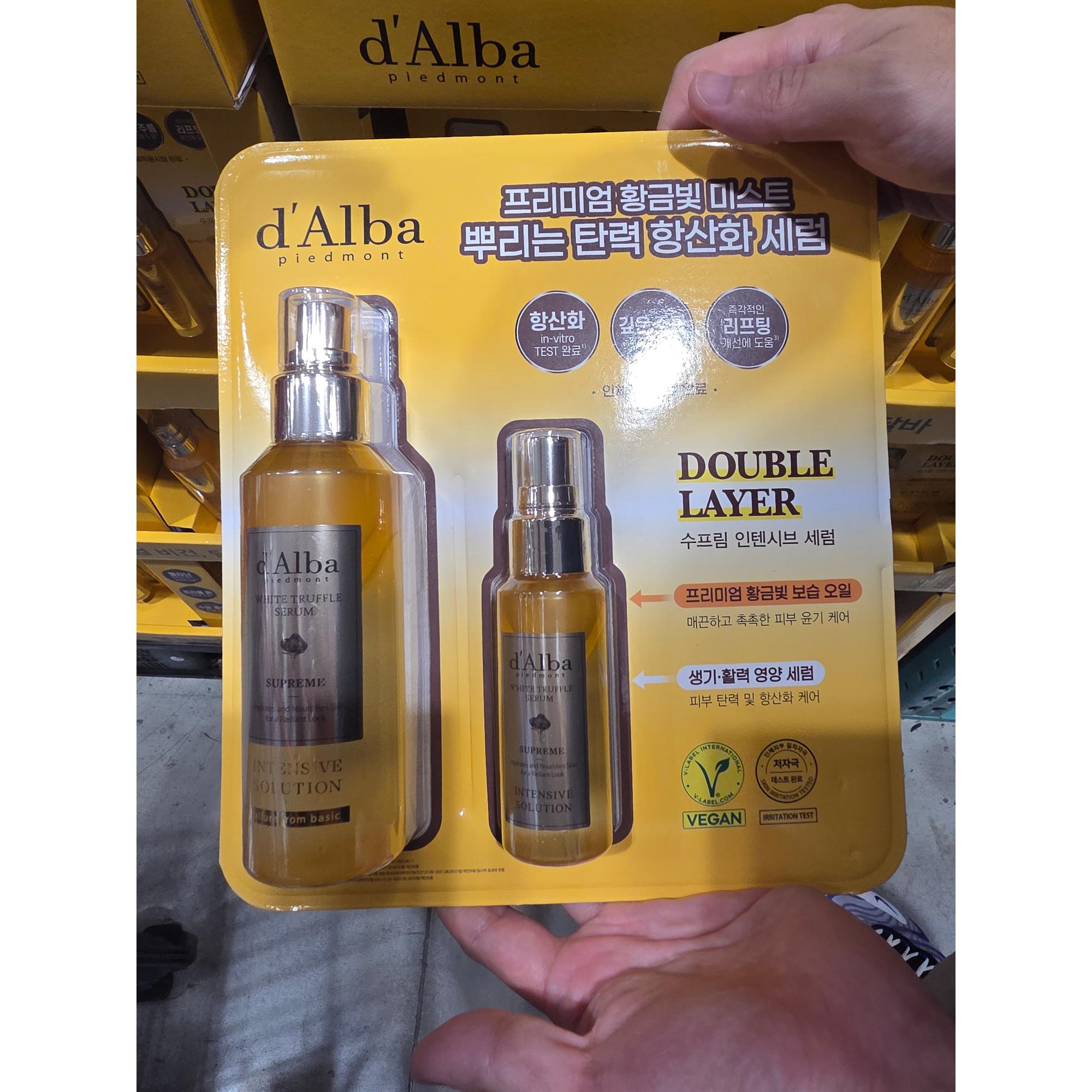 d'Alba White Truffle Supreme Intensive Serum 150ml + 50ml 001 d'Alba White Truffle First~150ml + 50ml