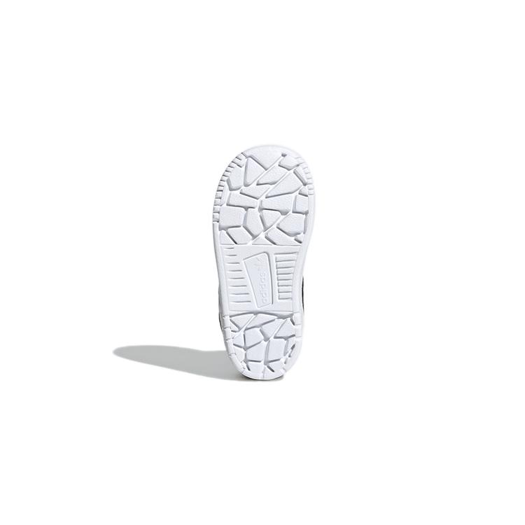 Adidas Originals Drop Step 360 I Comfortable Abrasion Resistant Mid top Toddler Shoes Black White Infant And Toddler FV7551
