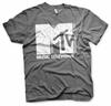 Officially Licensed MTV Cracked Logo Men'S T-Shirt S-XXL Sizes