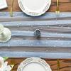 Luxurious Pearl Tulle Table Runner, 120 Inches Seasonal Tulle Table Decoration Suitable For Holidays Weddings  Birthdays  Family Gatherings.