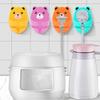 4Pcs Plastic Power Plug Holder Wear-Resistant Hug Bear Hook Excellent Bear Plug Bracket  Bathroom