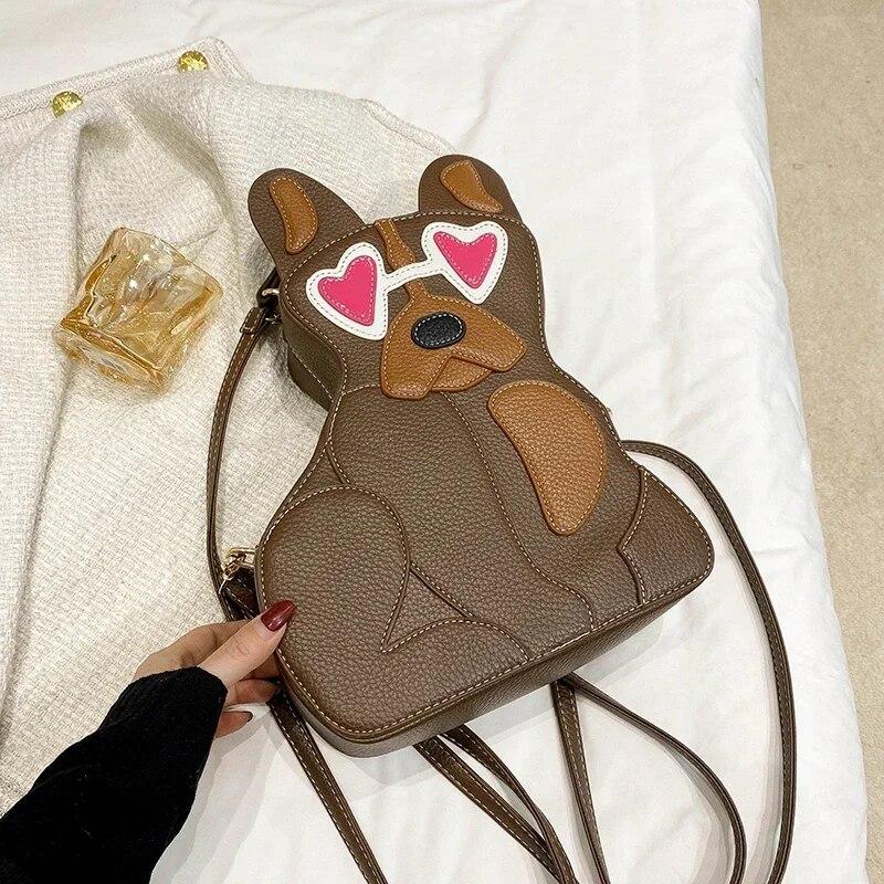 Сумка-рюкзак с собакой для леди-девушек 2026 весна — фото 18