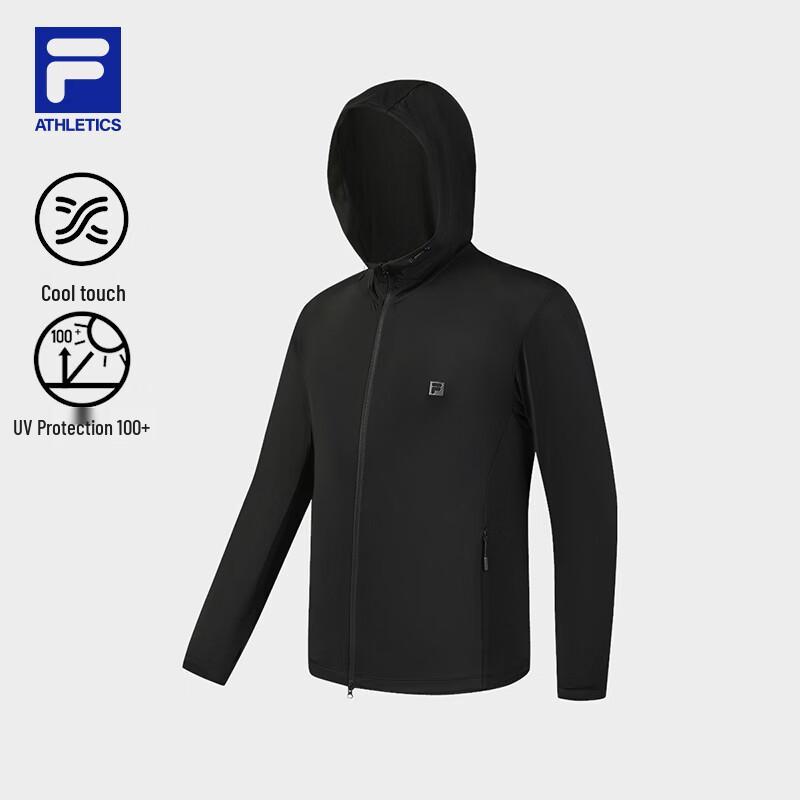 Fila Men's Knitted Hooded Long-Sleeve Jacket