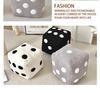 Creative Minimalist Dice Plush Throw Pillow for Home Decoration - Funny Sofa Cushion & Futon Floor Mat