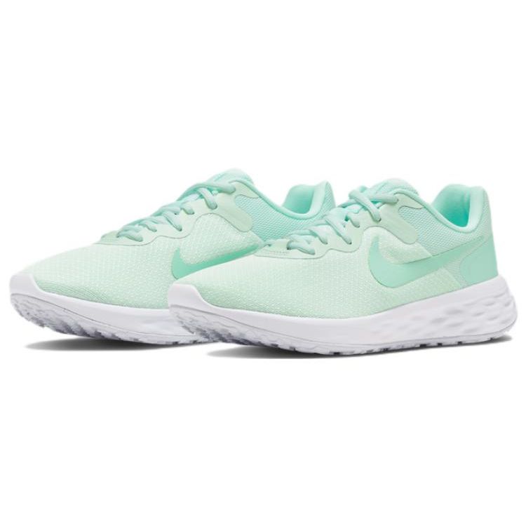 Nike Revolution 6 Next Nature Comfortable Fashion Breathable Low-Top Casual Running Shoes Women sneaker Green White DC3729-300