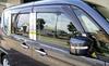 BRIGHTZ Stainless Steel Plated Pillar Panels for Toyota Solio MA15S with Visor for and Ultra-Mirror (10-Piece Set) (PIL-SIL-236) MA, MA15, A15,