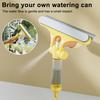 Cleaning Brush with Spray Bottle Hanging Hole 3-in-1 Rubber Scraper Sponge Wiper Floors Bathroom Handheld Squeegee Kitchen Cleaning