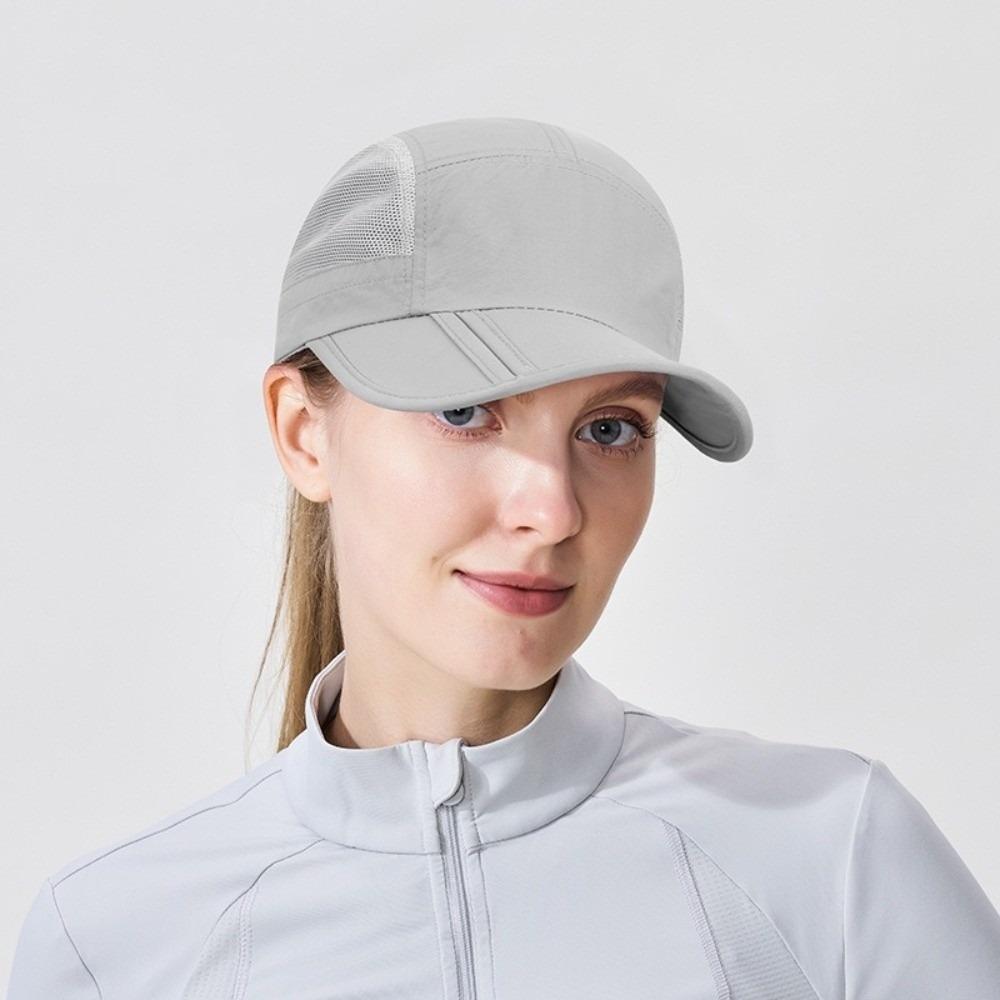 Quick Dry Baseball Cap Foldable Sports Caps Simple Outdoor Sun Hat  Hiking