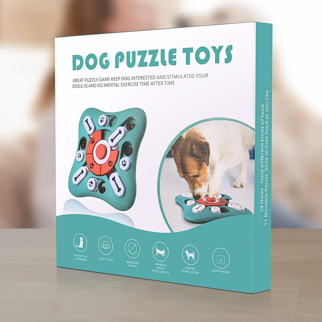Dog Puzzle Toys,Treat Dispensing Dog Enrichment Toys for IQ Training and Brain Stimulation, Interactive Mentally Stimulating Toys As Gifts Dog,cat...