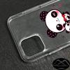 Luxury Soft Silicone Phone Case Cute Panda Bear China for Apple iPhone 11 Pro XS Max X XR 6 6S 7 8 Plus 5 5S SE Fashion Cover