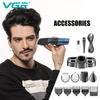 Original VGR 108 Multi-functional Hair Clipper 5-in-1 Rechargeable Shaving Nose Sideburns Electric Trimmer for Men Electric Digital Display LED Shaver