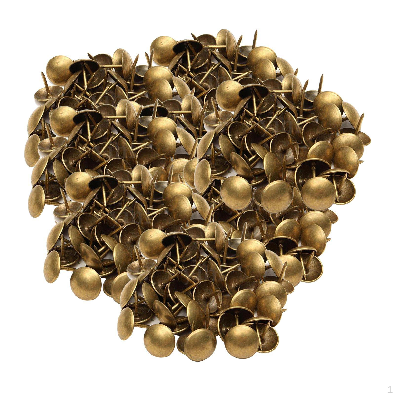 

8 Утолщенных гвоздиков для обивки мебели, дивана, доски, комода 10x10 мм