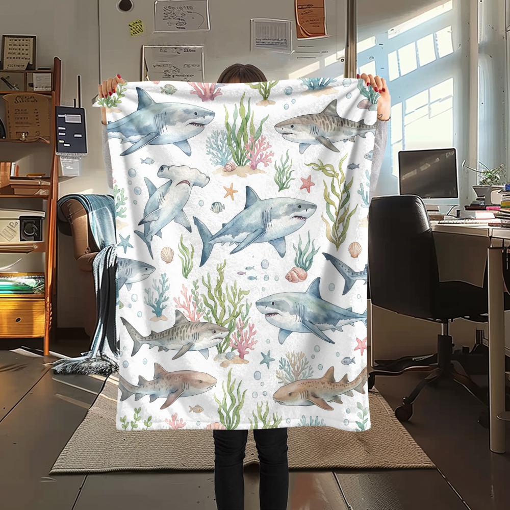 Fresh animal flowers Print Flannel Blanket High quality Comfortable for All Seasons Home Decor Warmth and Comfort Perfect for Christmas Gifts