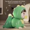 Cartoon Animal Electric Crawling Doll Early Education Crawling Kids Doll Toys  Kindergarten