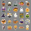 Halloween Graffiti Stickers: 100-Count Cartoon DIY for Luggage & Phone Cases