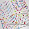 DIY Cross-Border Face, Eye, Brow, and Nail Decor Stickers with Pearls and Diamonds
