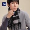 HLA Men's Pure Wool Scarf